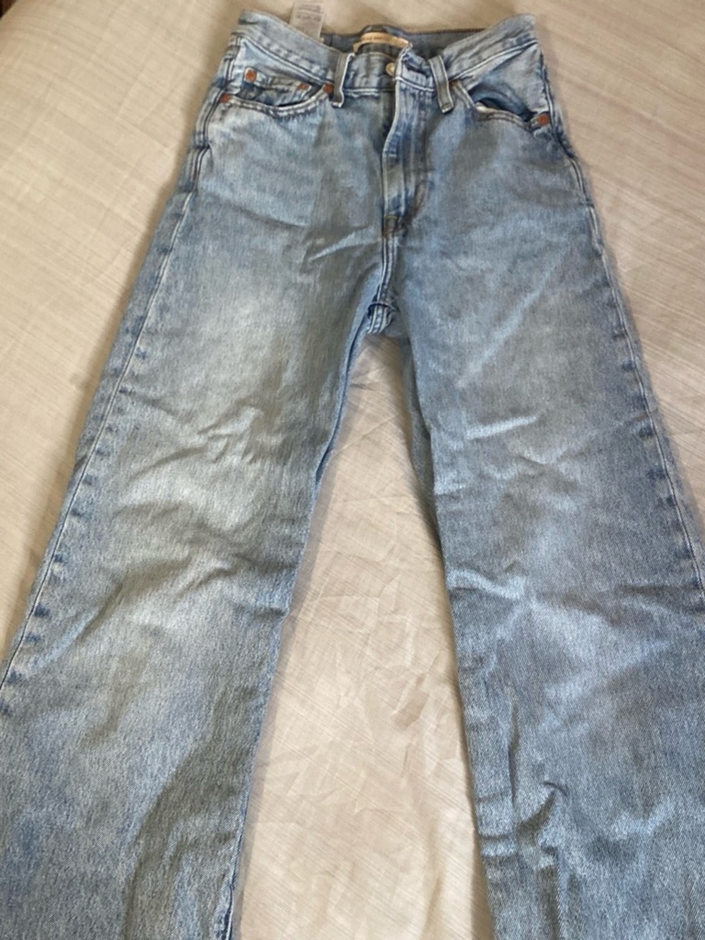 Light Blue wide -Leg woman Jeans